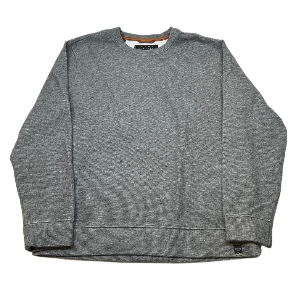 Jachs New York‎ Crewneck Sweatshirt Mens Large Gray Pullover Casual Comfy